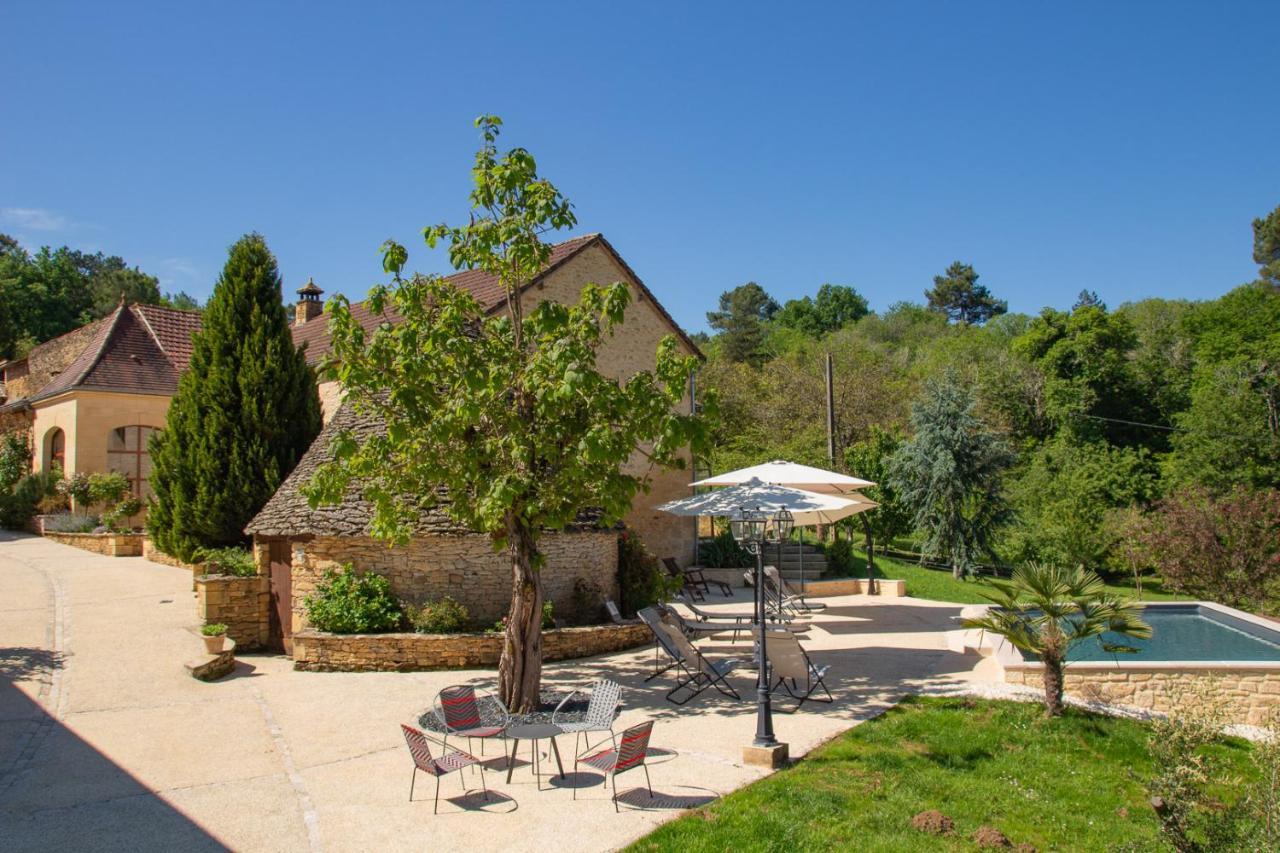 Le Four A Pain, Gite Avec Piscine Et Spa Proche Sarlat Marquay Dış mekan fotoğraf