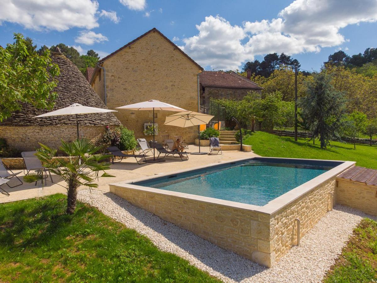 Le Four A Pain, Gite Avec Piscine Et Spa Proche Sarlat Marquay Dış mekan fotoğraf